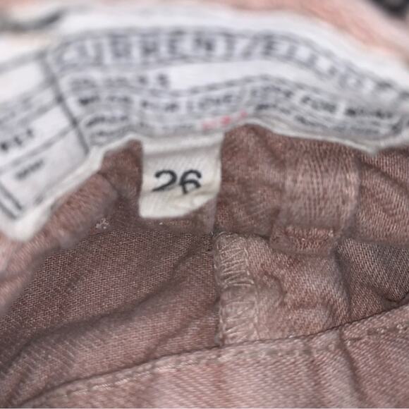 Current Elliott Rose Denim Boyfriend Short 26 - Picture 8 of 11